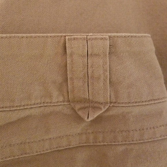 Rampage Women's Khaki Cuffed Legged Pants - Picture 7 of 8